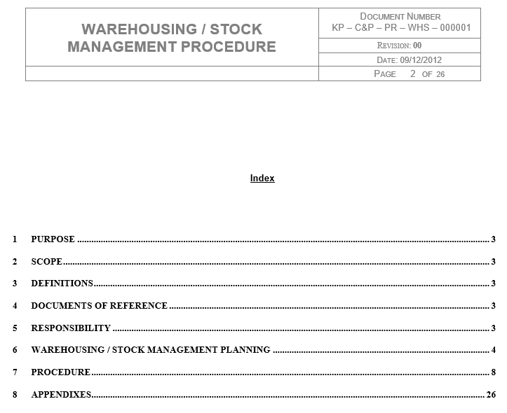 Contracting & Procurement Procedures